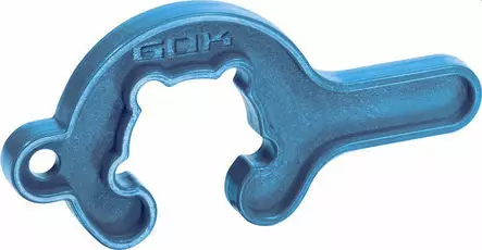 Kaasupulloverttiili avain sininen muovia - Paineenalentimet säädettävät ja 500mbar - 9955293 - 1