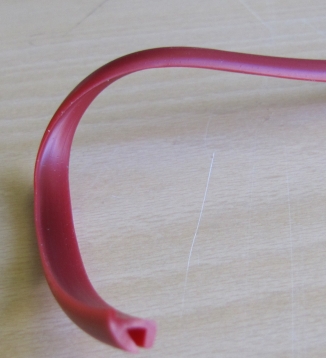 Alumiinilistan reunanauha LMC vaunut ja autot punainen ja kulta - Listat ja listanauhat ja ym - 53644 - 1